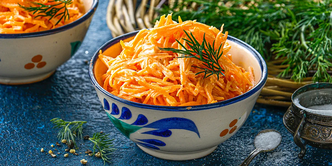 Салат «Морковь с майонезом и чесноком» – простая и ароматная закуска