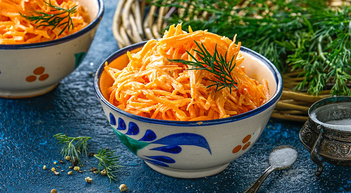 Салат «Морковь с майонезом и чесноком» – простая и ароматная закуска