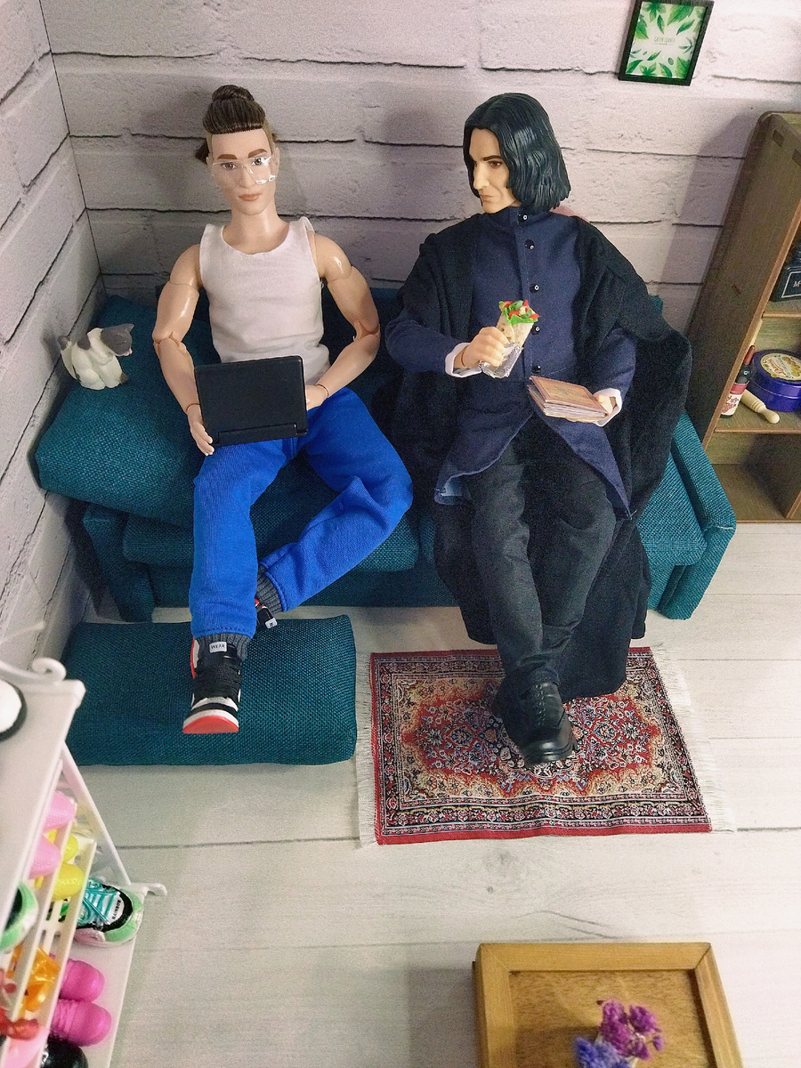 Кен BMR1959 Европеец (Лука) и Кен Северус Снейп