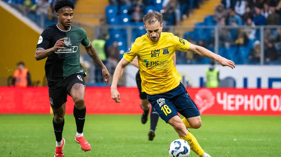 Матч между «Ростовом» и «Краснодаром» состоялся 16 марта на домашней арене дончан и закончился для них поражением .📷Фото: Федор Соколов