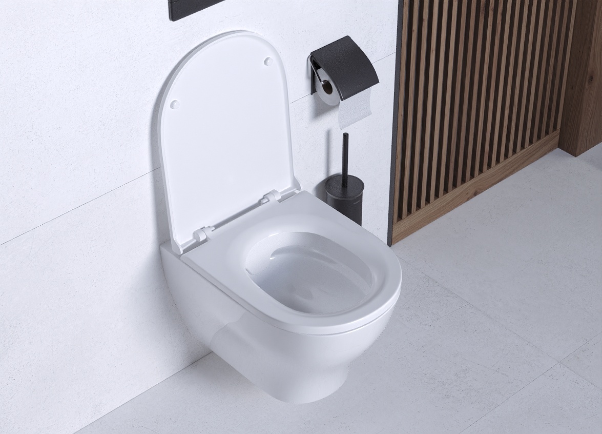 Подвесной унитаз из коллекции Breeze от SANITA LUXE