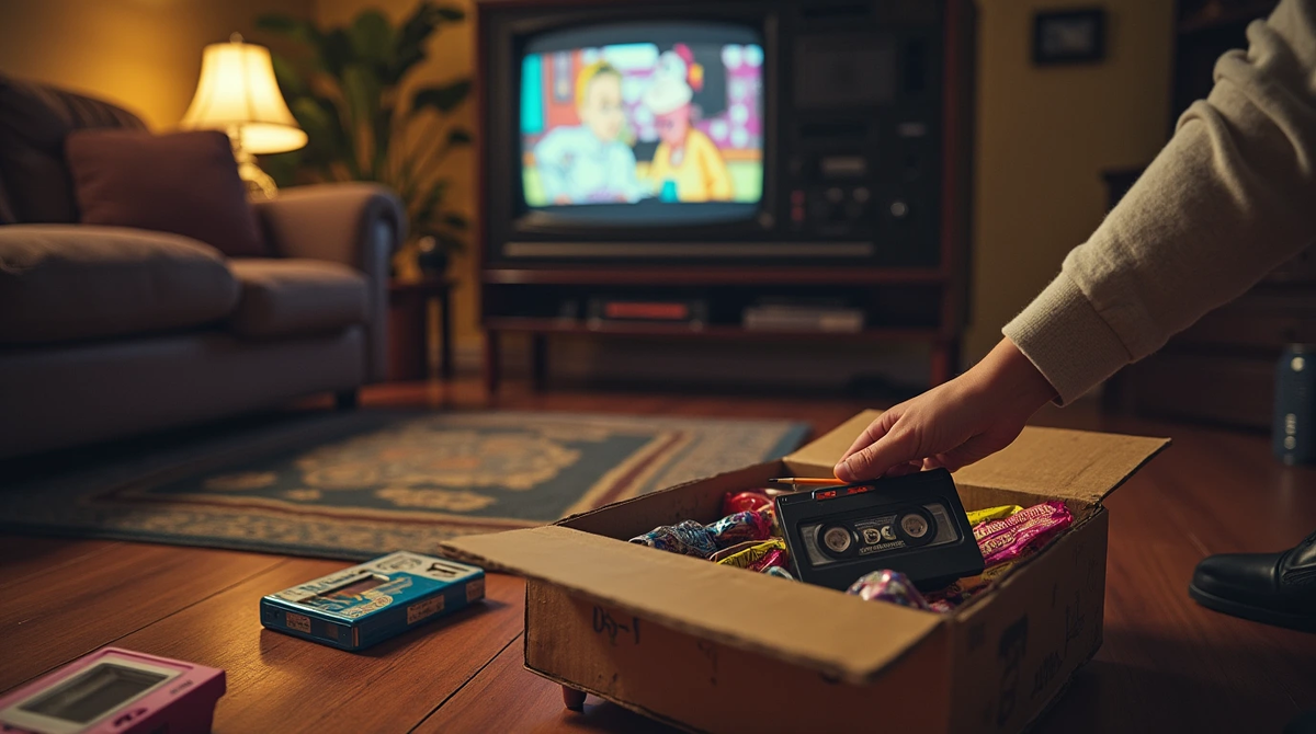 Мой запас в коробке