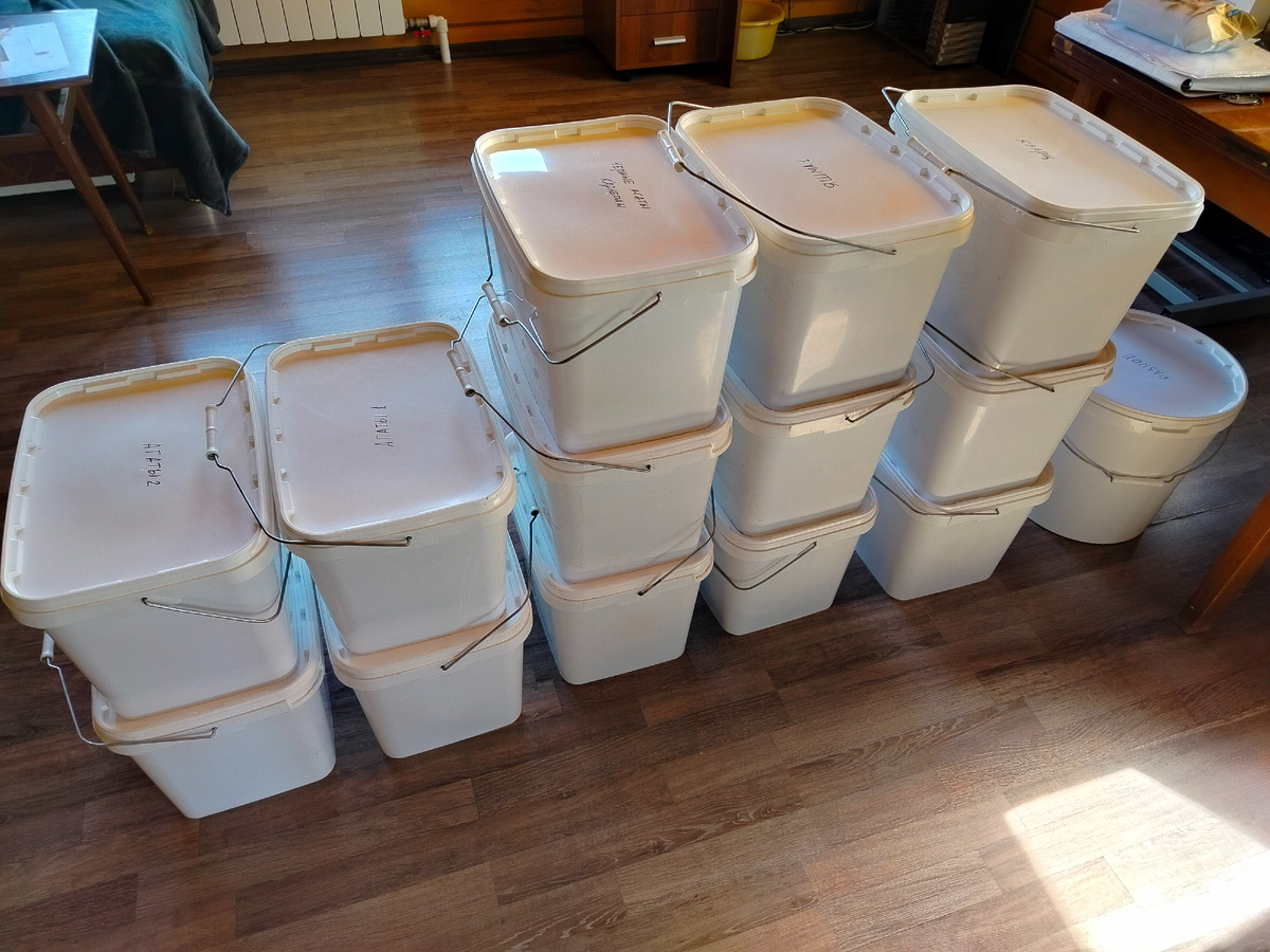 Вынесла я примерно треть от оставшегося количества