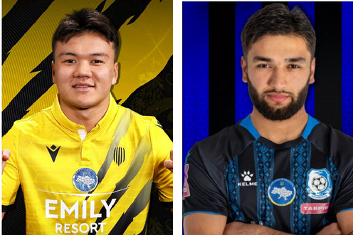 Бекназ Алмазбеков и Хусрав Тоиров. Коллаж "Ферганы"