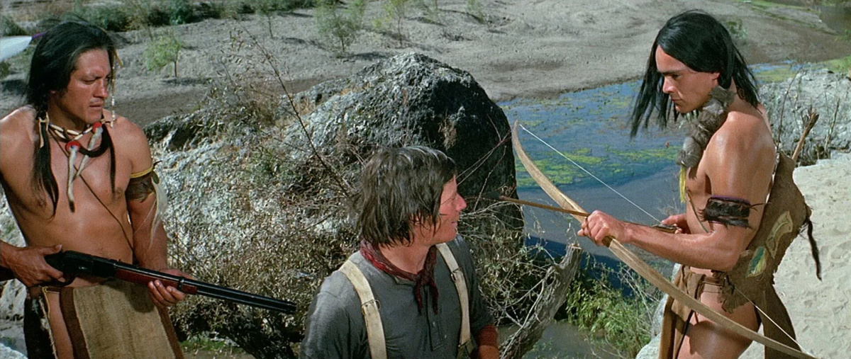 Кадр из фильма "Солдат в синем мундире" (1970)