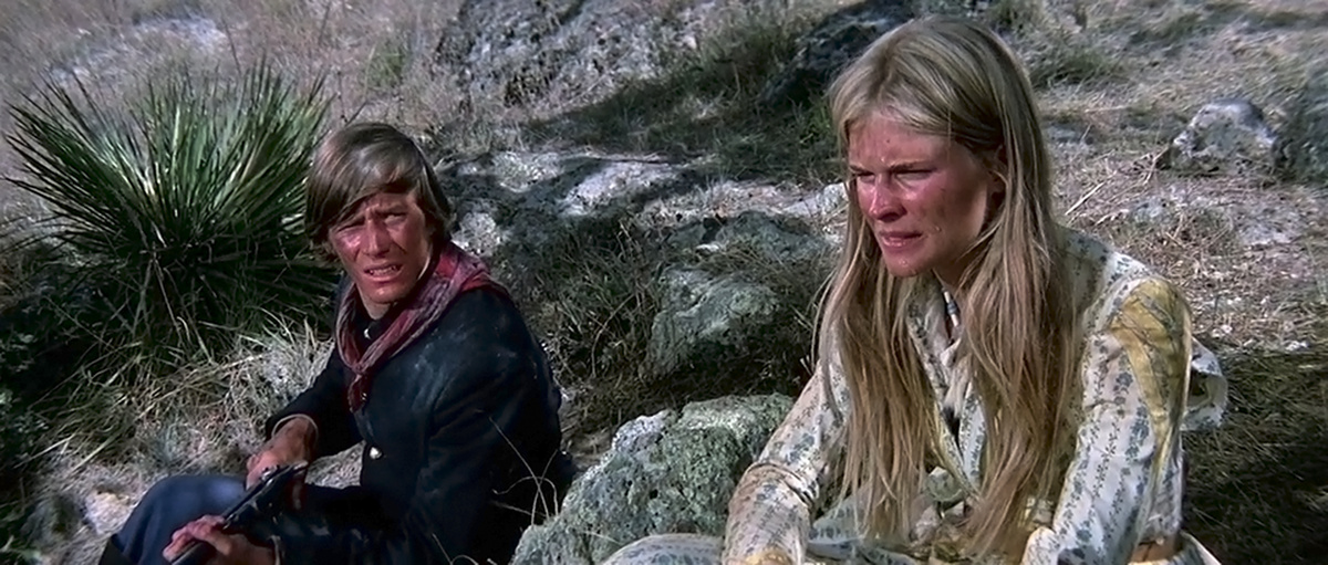 Кадр из фильма "Солдат в синем мундире" (1970)