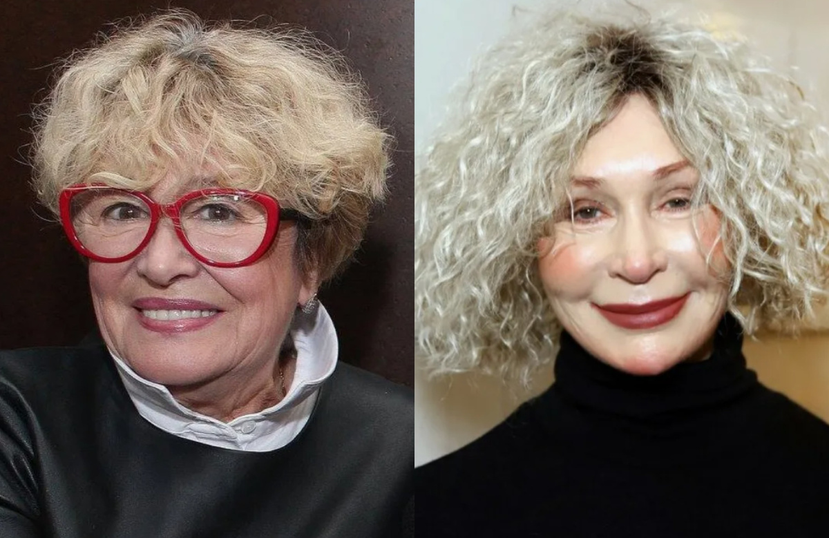 на фото слева Марина Неёлова, справа Татьяна Васильева 