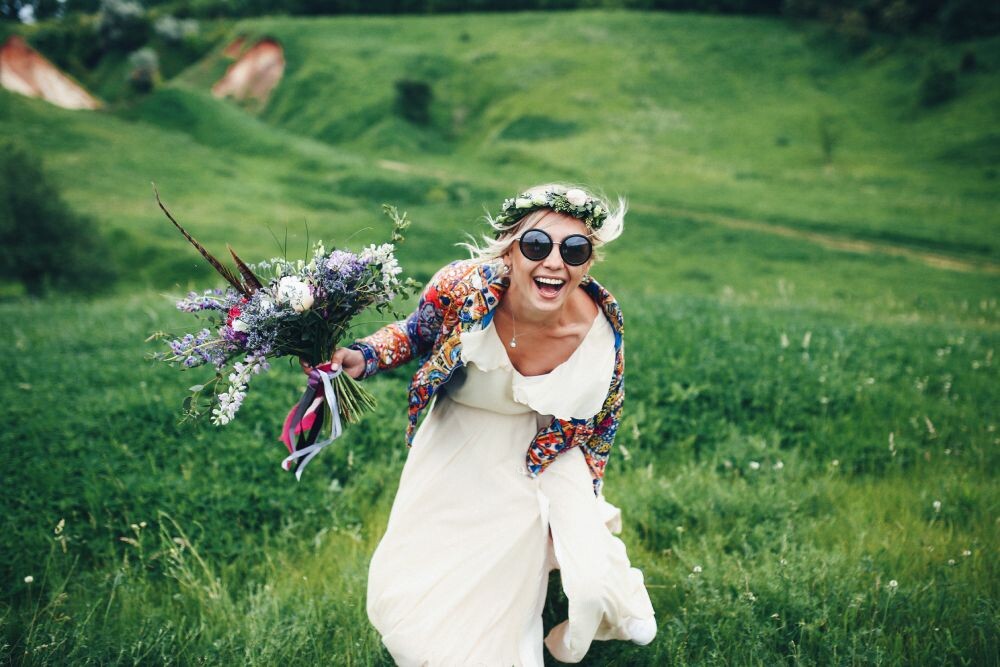 Солнцезащитные очки для невесты на свадьбу