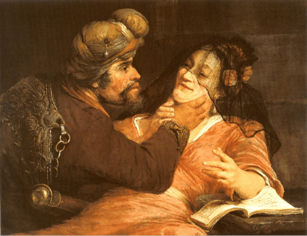 "Иуда и Фамарь", Арент де Гелдер.