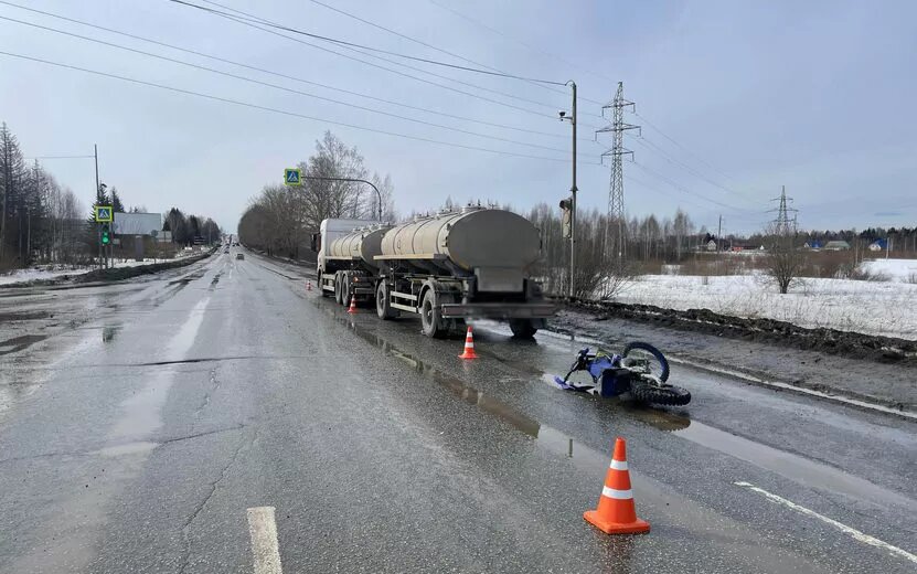    Первое в сезоне ДТП с питбайком произошло в Ижевске