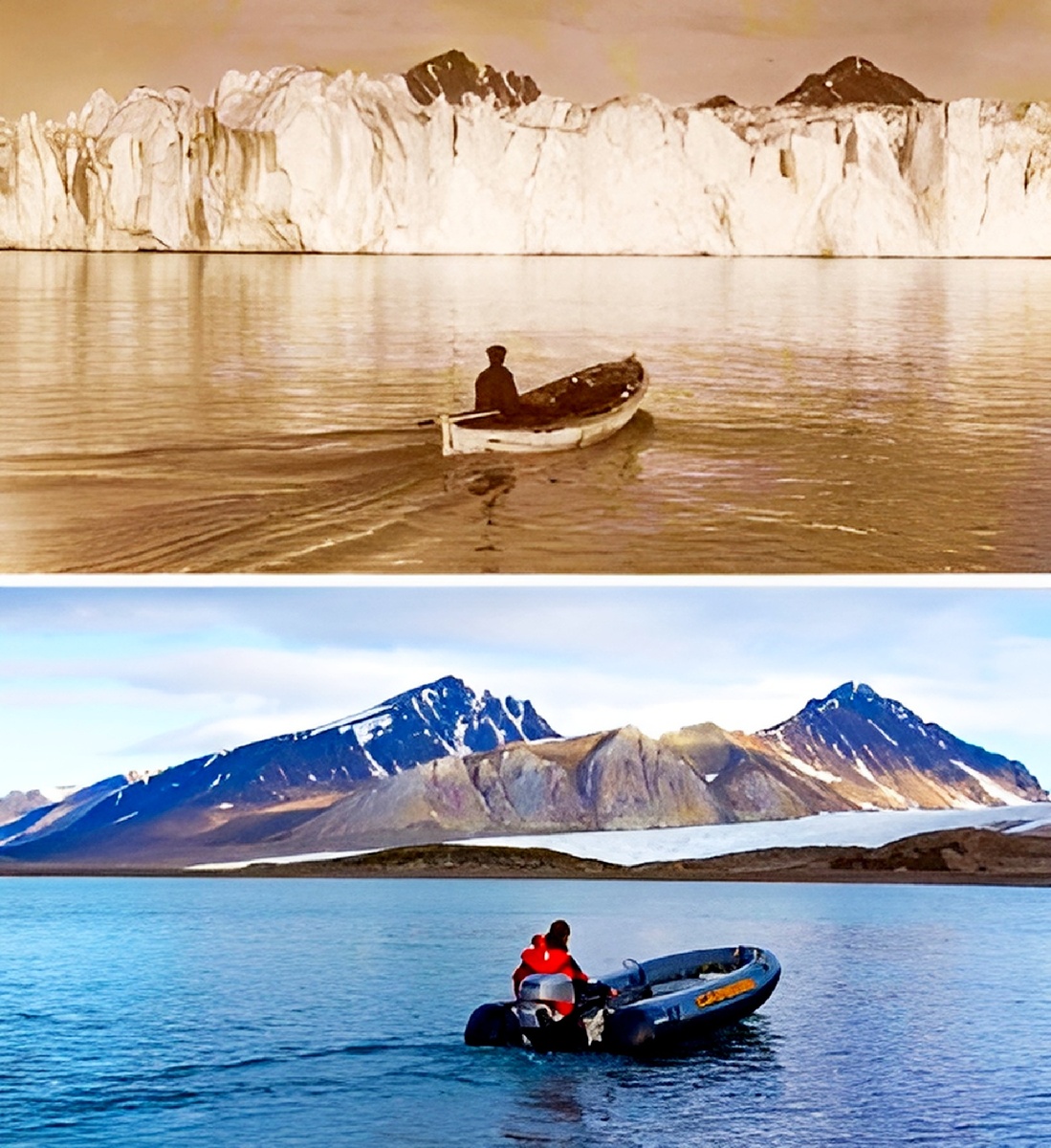 Как изменилась Арктика за 100 лет.