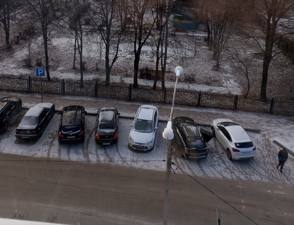 Зима не хочет уходить. 