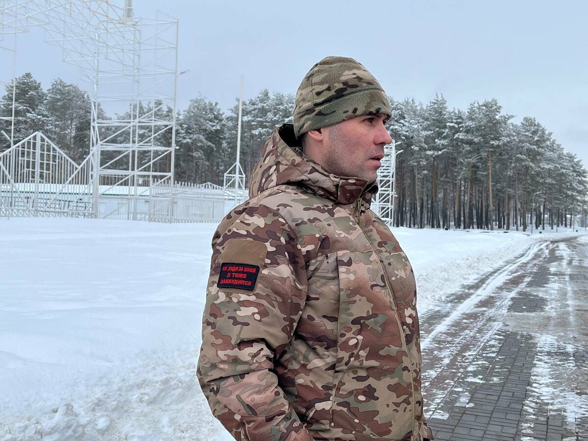 На фото: боец с позывным Голова / фото предоставлено Эльмирой Гайнутдиновой