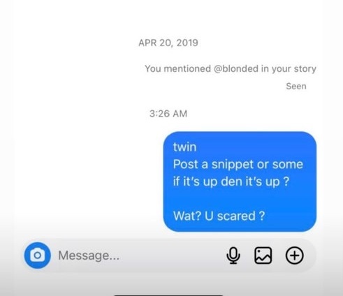     Переписка Playboi Carti и Фрэнка Оушена / Источник: фан-сообщество Фрэнка Оушена на Reddit