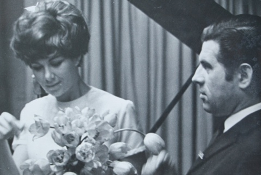 Пара Пьехи и Броневицкого много лет считалась примерной. Фото: Pinterest