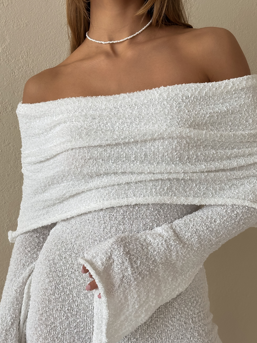 Пляжное прозрачное платье от MIABONILA