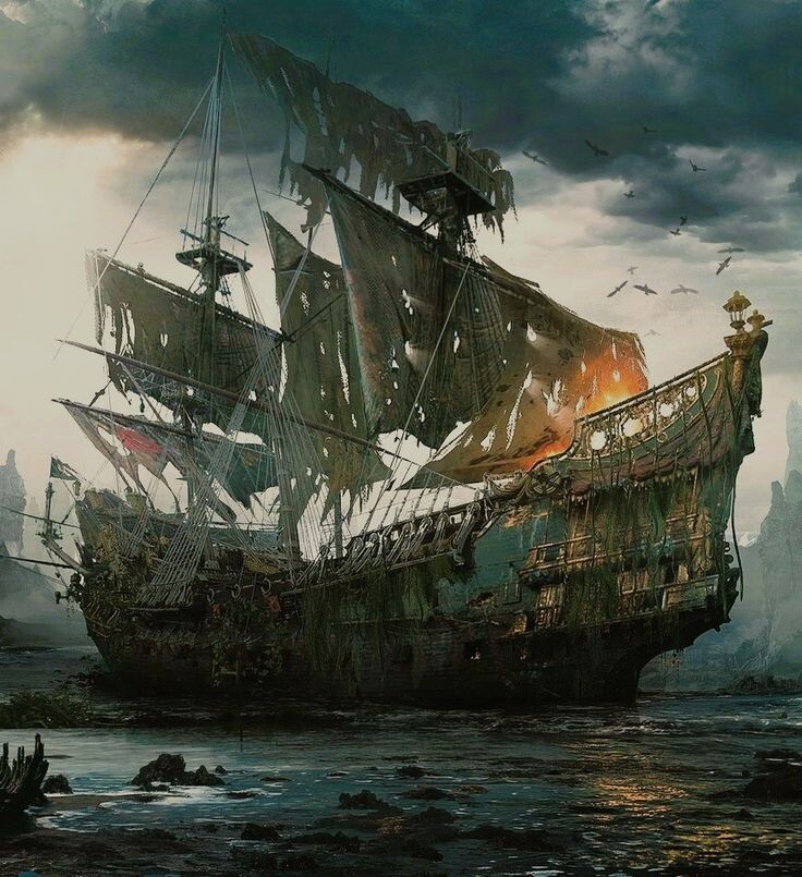 Летучий Голландец: вечное проклятие моря