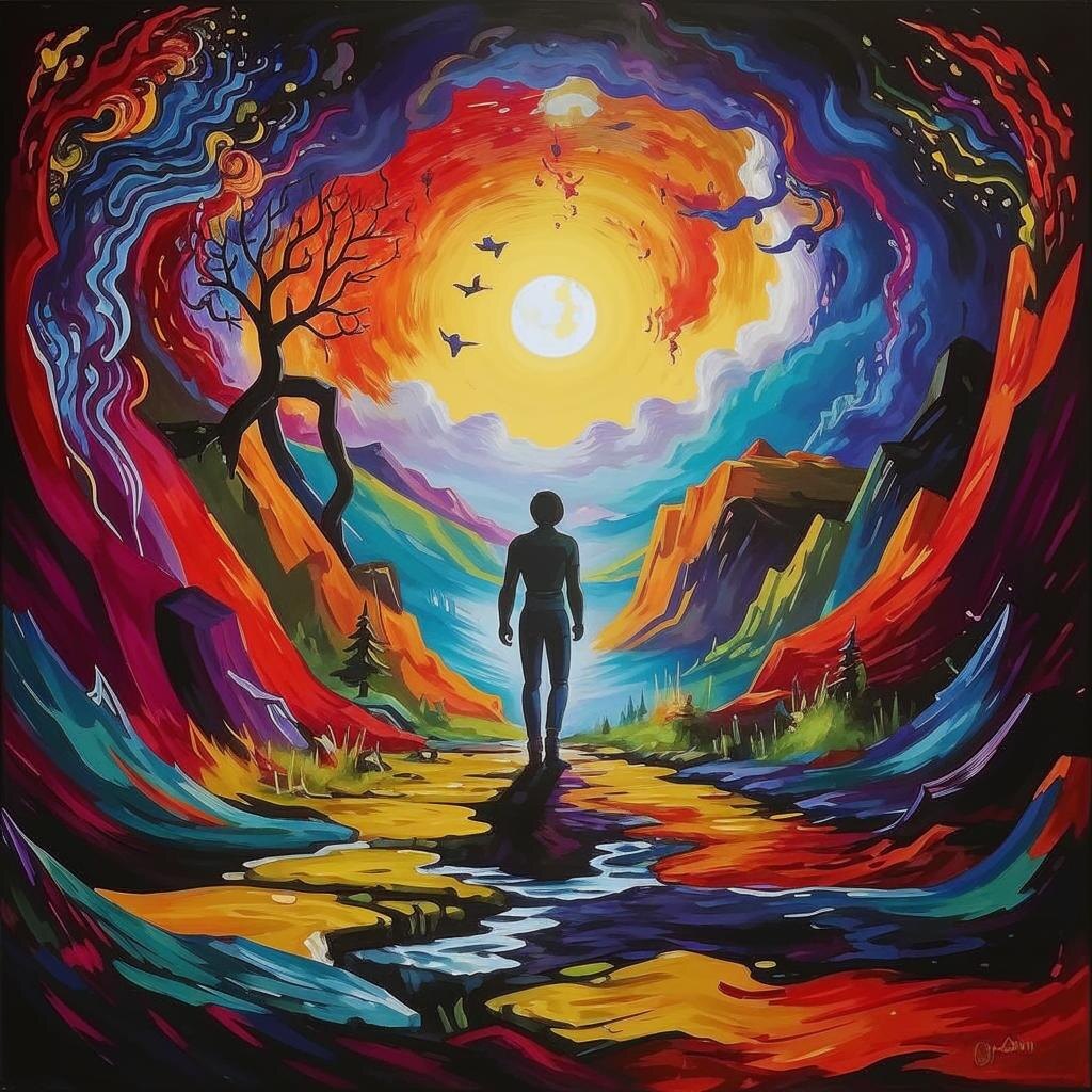 Эмоциональная устойчивость. Изображение создано нейросетью