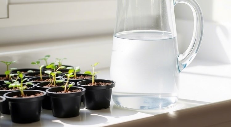    Чем поливать рассаду
