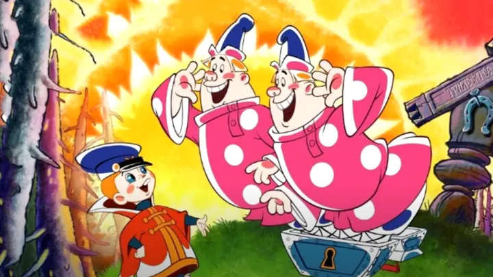 Скриншот мультфильм "Вовка в Тридевятом царстве"