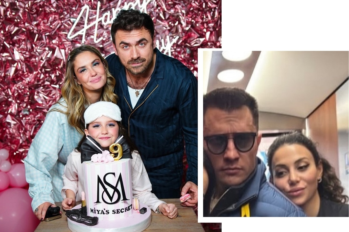 Когда Агата Муцениеце отдыхала с Петром Дрангой на Мальдивах, сдавала Мию Павлу Прилучному. Фото: социальные сети.