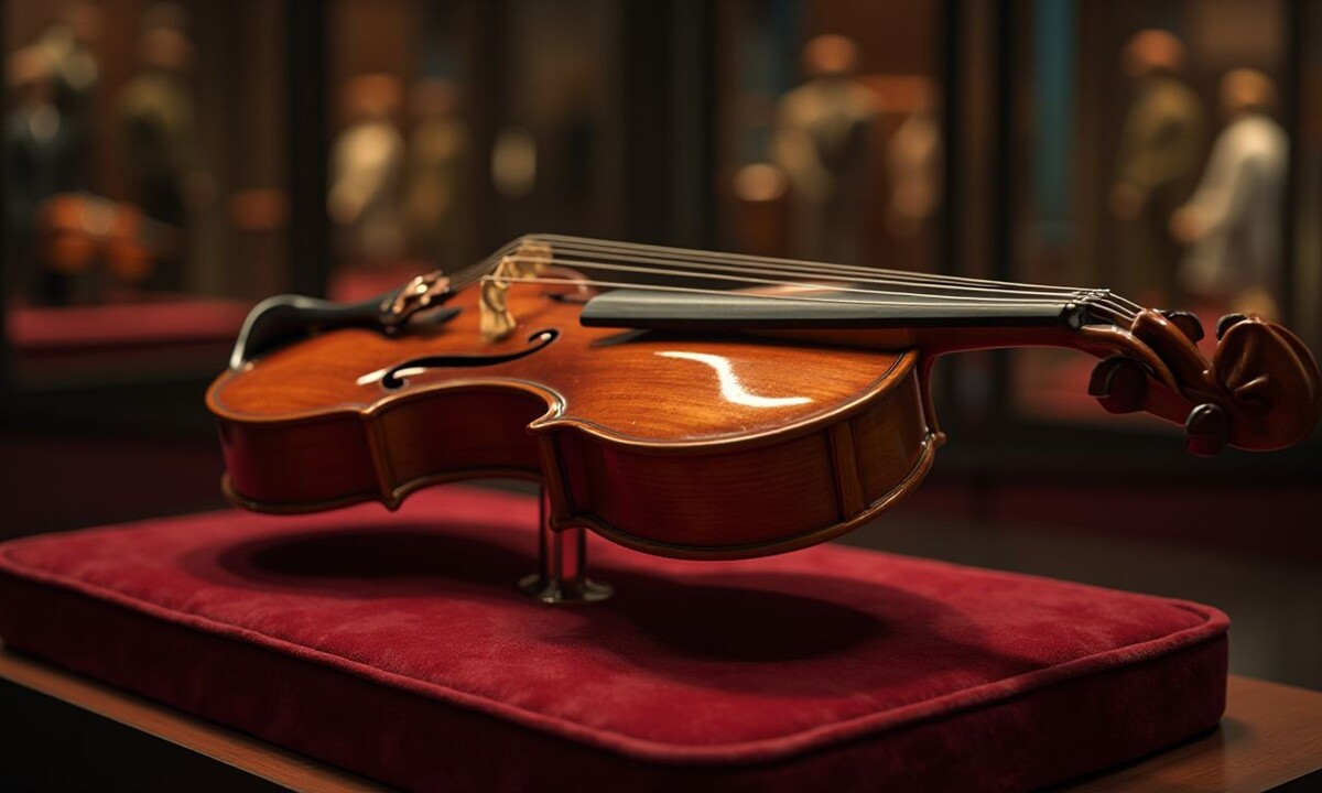 Эта скрипка считается одной из самых совершенных и ценных в мире