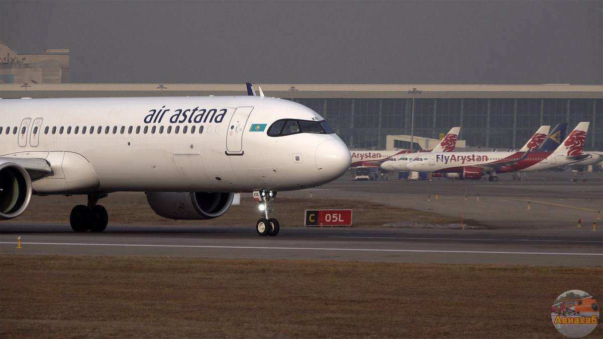 Самолеты Air Astana и FlyArystan