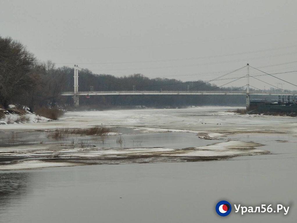    Запасы снега в Оренбургской области ниже средних многолетних значений, но реки могут вскрыться на 6-12 дней раньше обычного