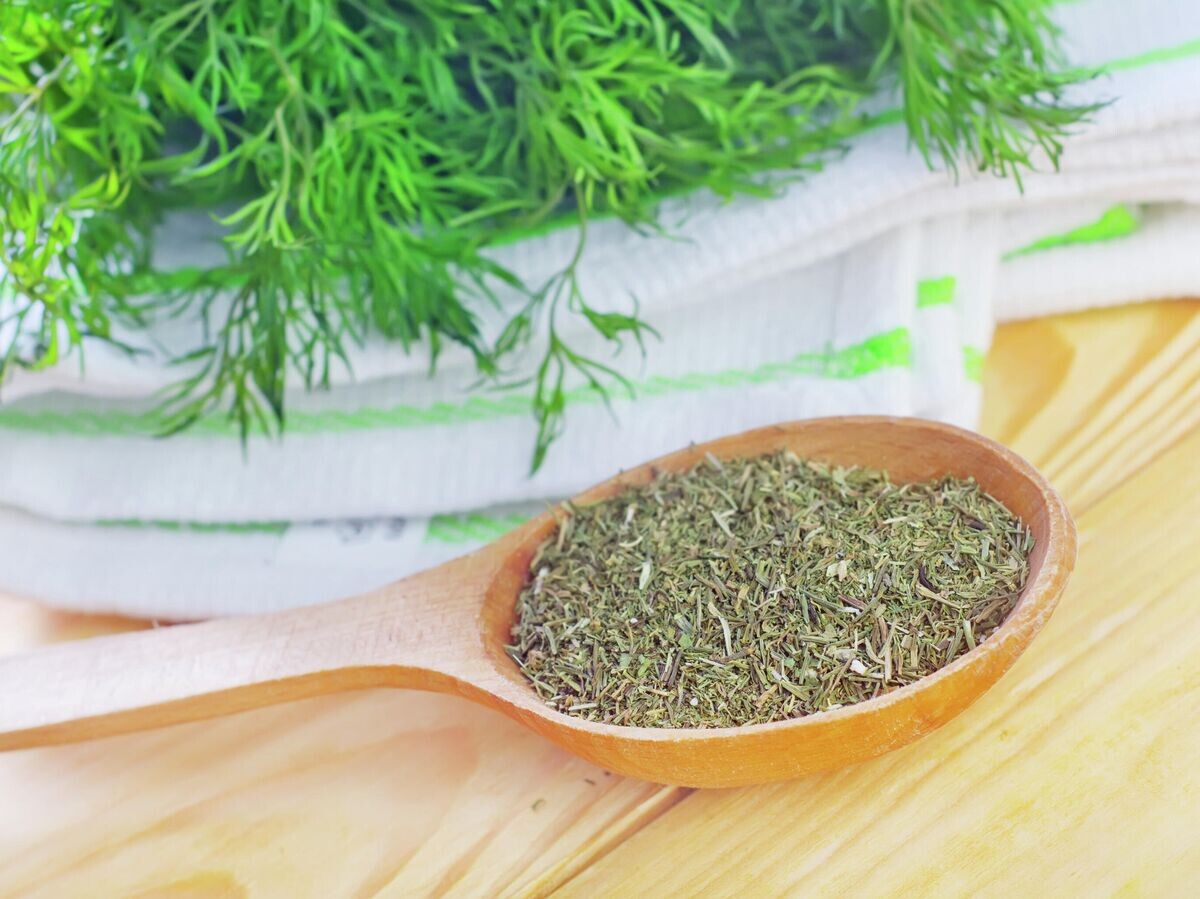    Сушеный укроп© Depositphotos.com / tycoon