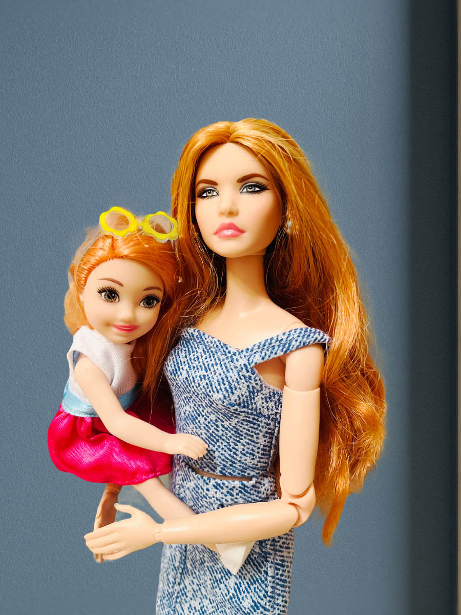 Аврил с дочкой Джинни