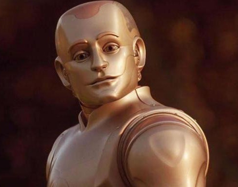 "Этот раз услужить всём" /кадр из фильма "Двухсотлетний человек"