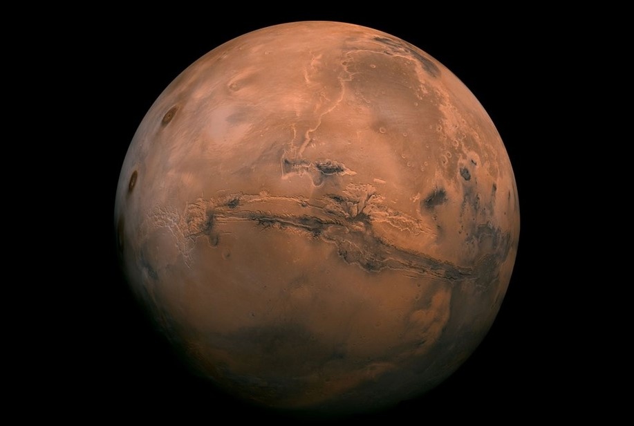 Снимок планеты со спутника