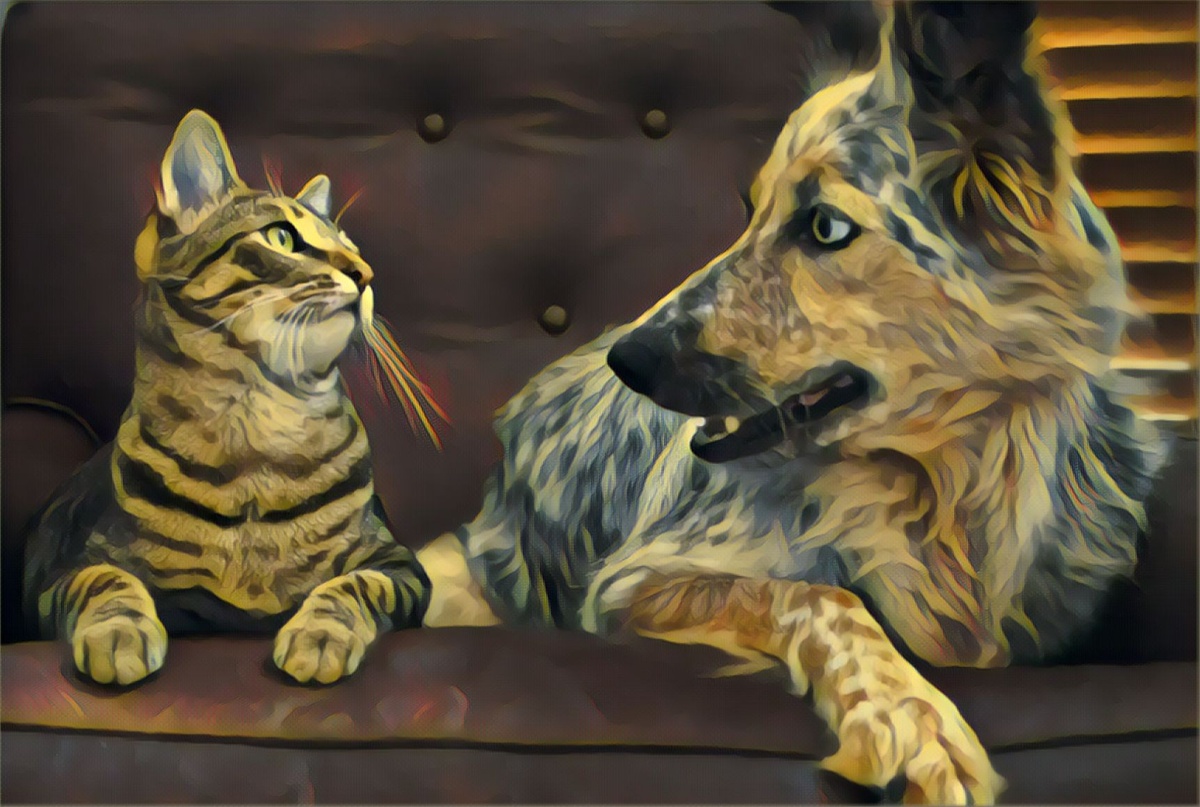 Марфа и Герда разговаривают