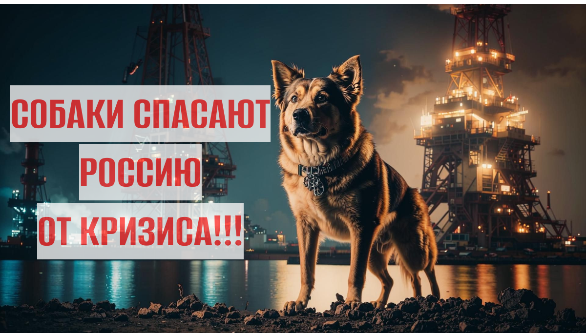 Собаки крутят Россию круче нефти

