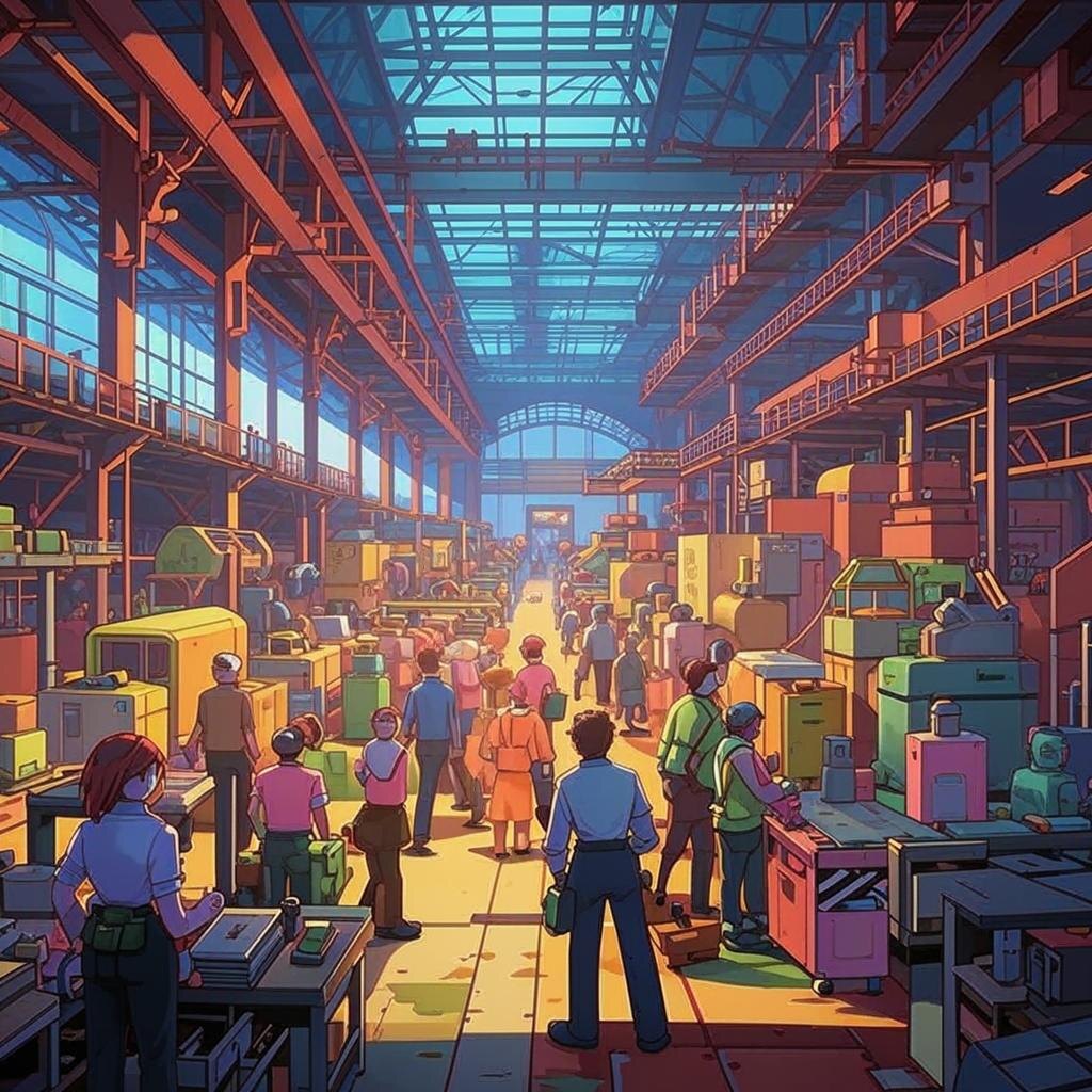 Таинственный Завод фломастеров