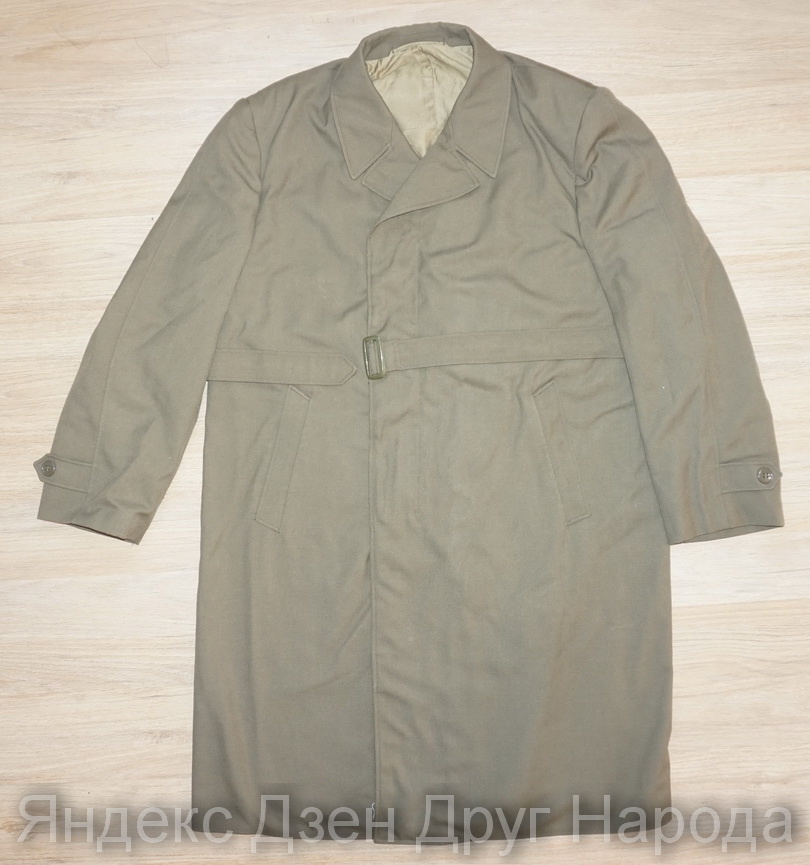 Офицерское пальто обр.1969 г. Фото автора