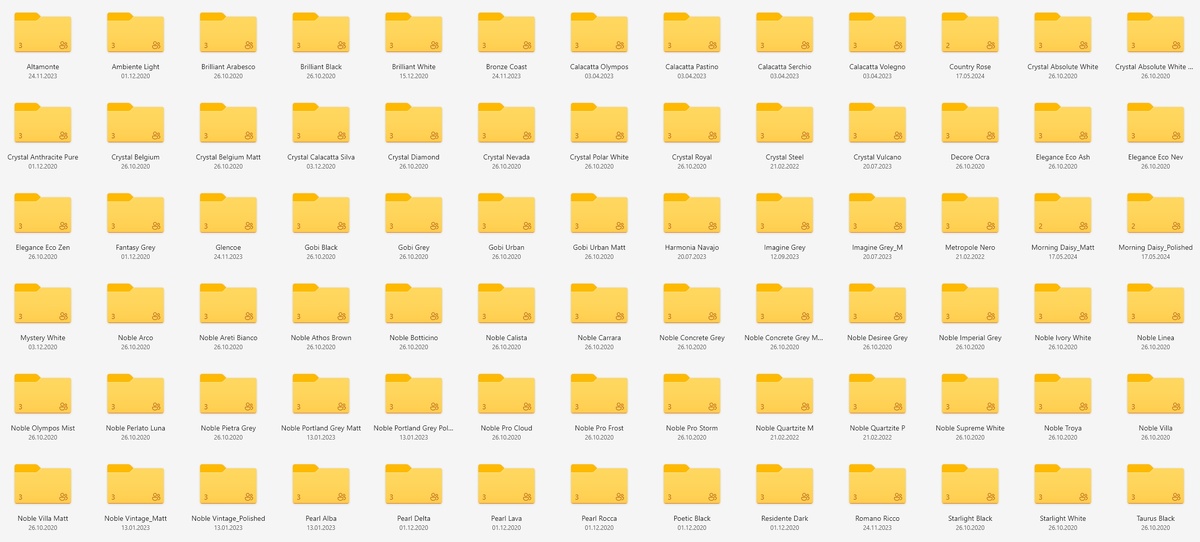 Где бесплатно скачать текстуры камня для дизайн-проекта? Каталог текстур кварцевого агломерата