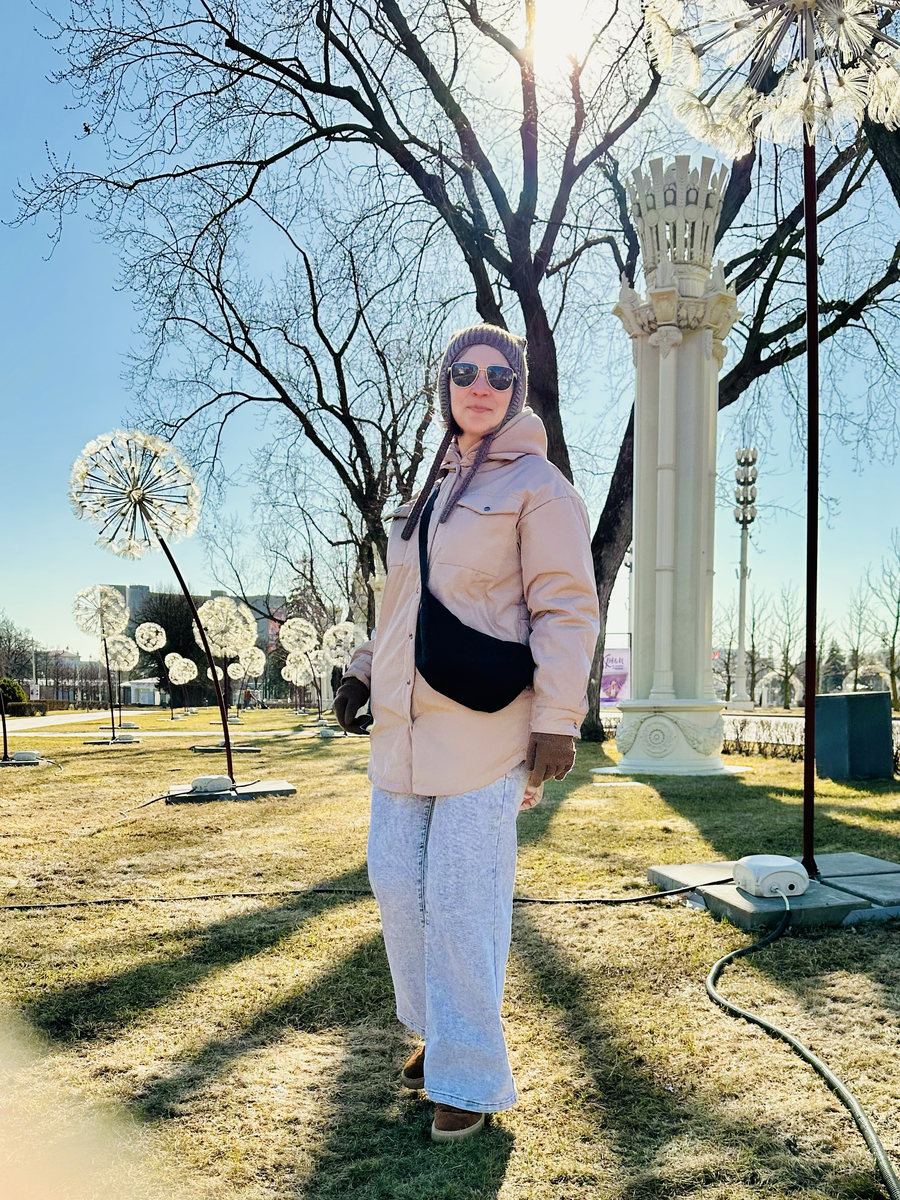 Представляете, это Тим меня сфотографировал!