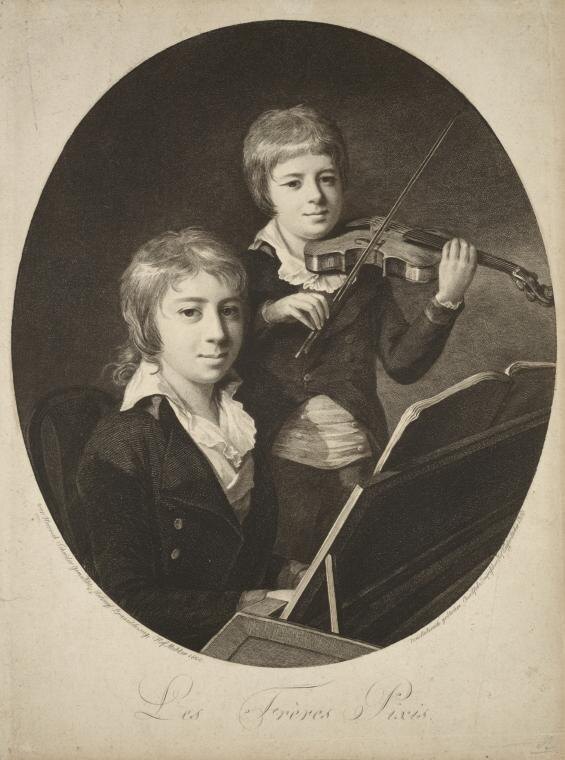 Фридрих Вильгельм Пиксис и Иоганн Петер Пиксис, 1800г. (источник en.m.wikipedia.org)