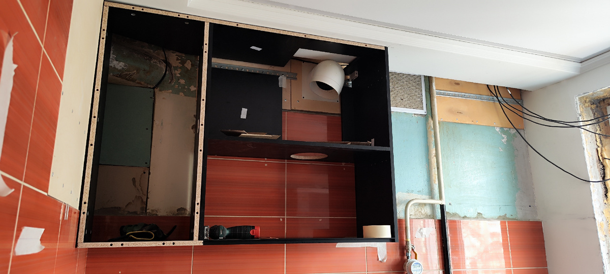 Вот так кухня сейчас выглядит 