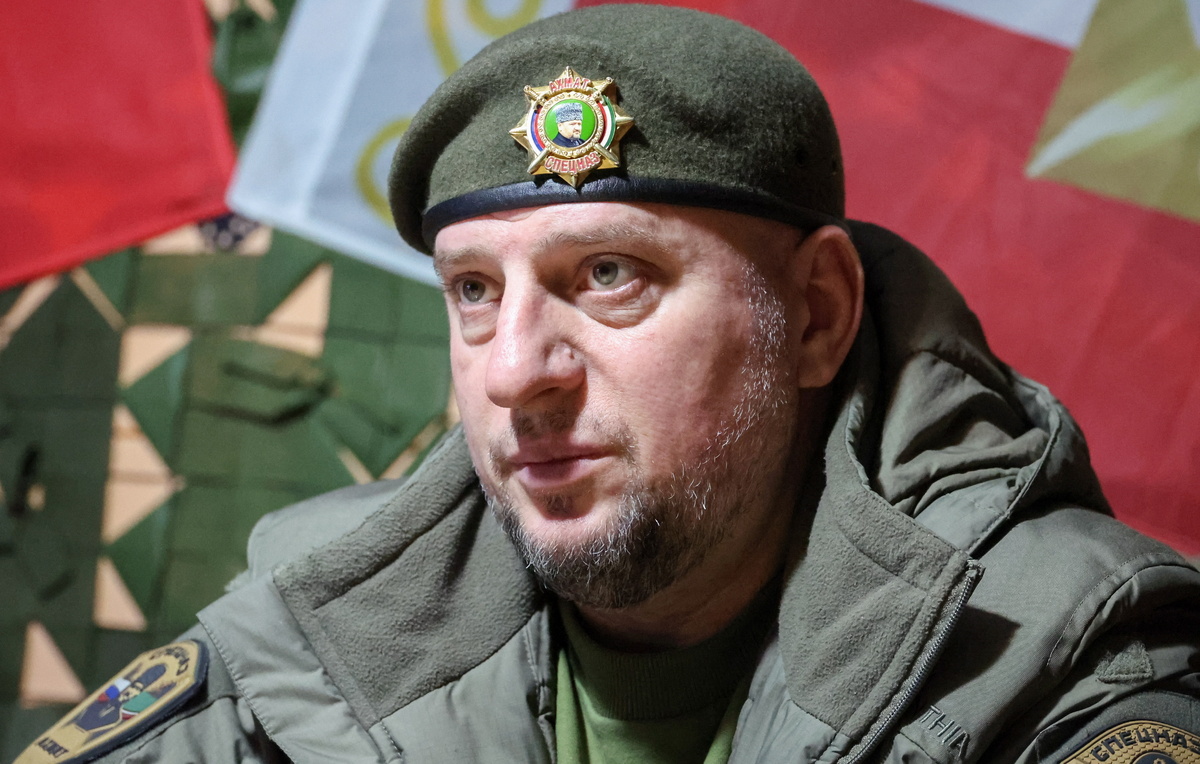    Командир спецназа "Ахмат", заместитель начальника главного военно-политического управления Минобороны РФ генерал-майор Апти Алаудинов  Максим Григорьев/ТАСС