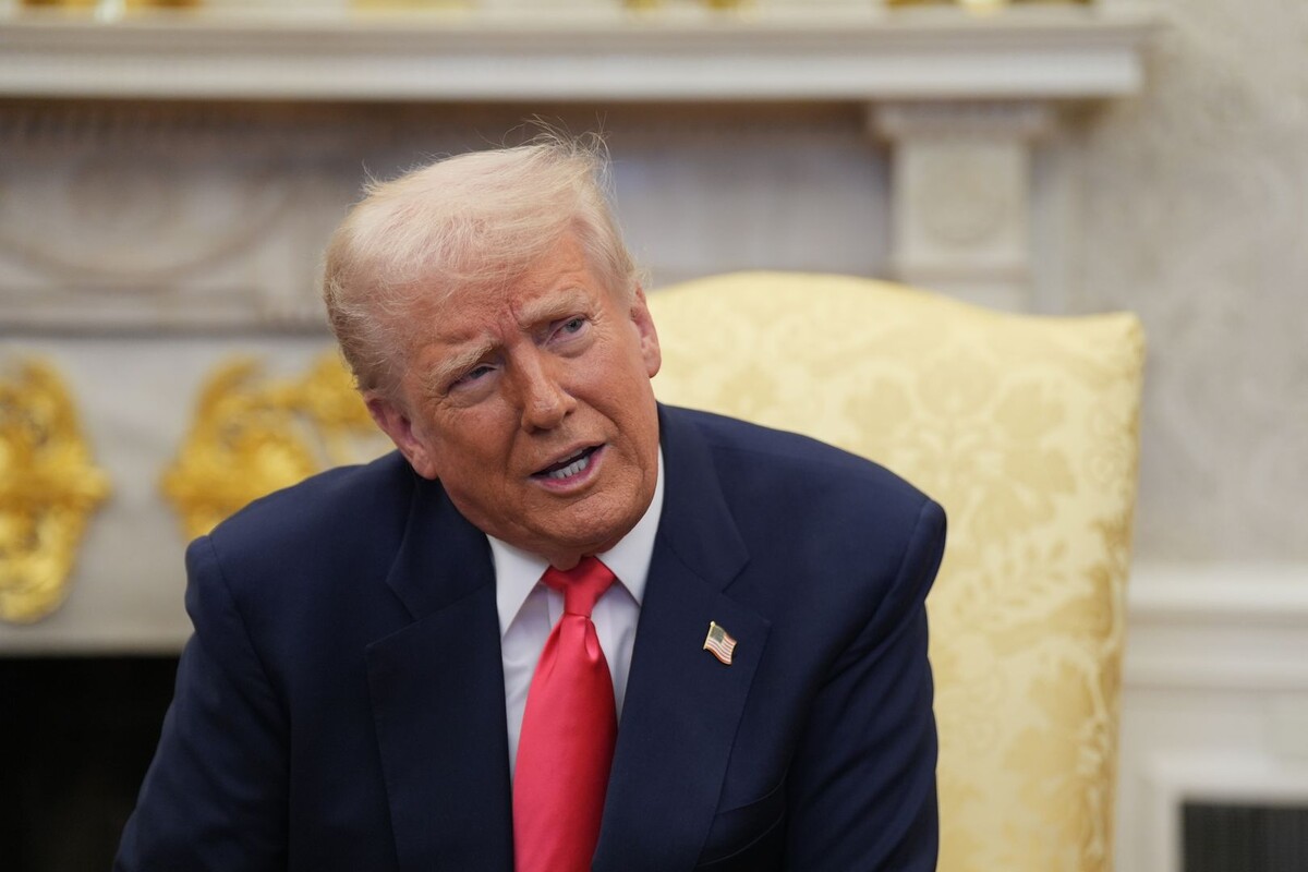    Президент США Дональд Трамп / Источник: © Niall Carson/Global Look Press