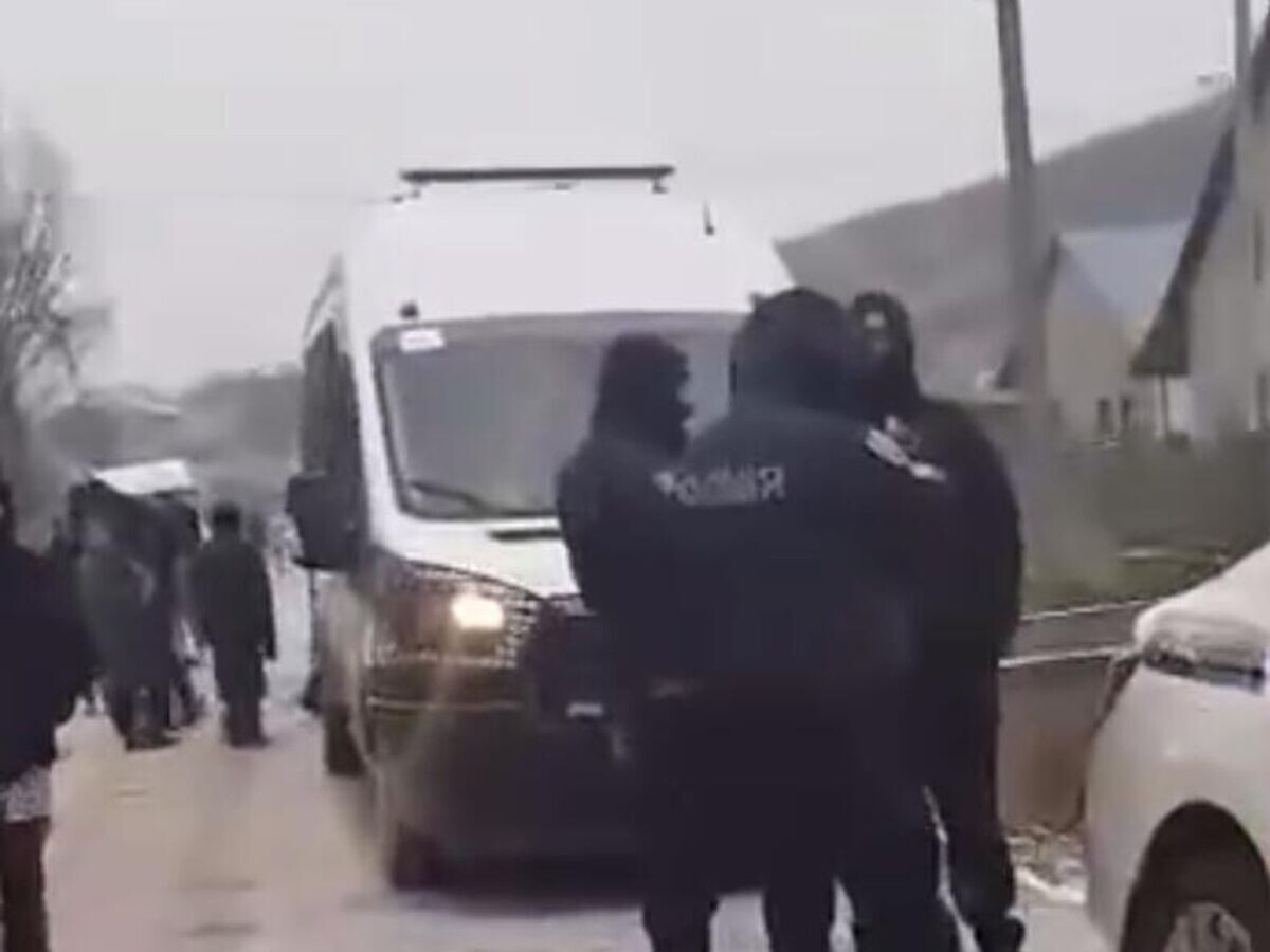    Протест против действий ТЦК и полиции в Закарпатье© Соцсети