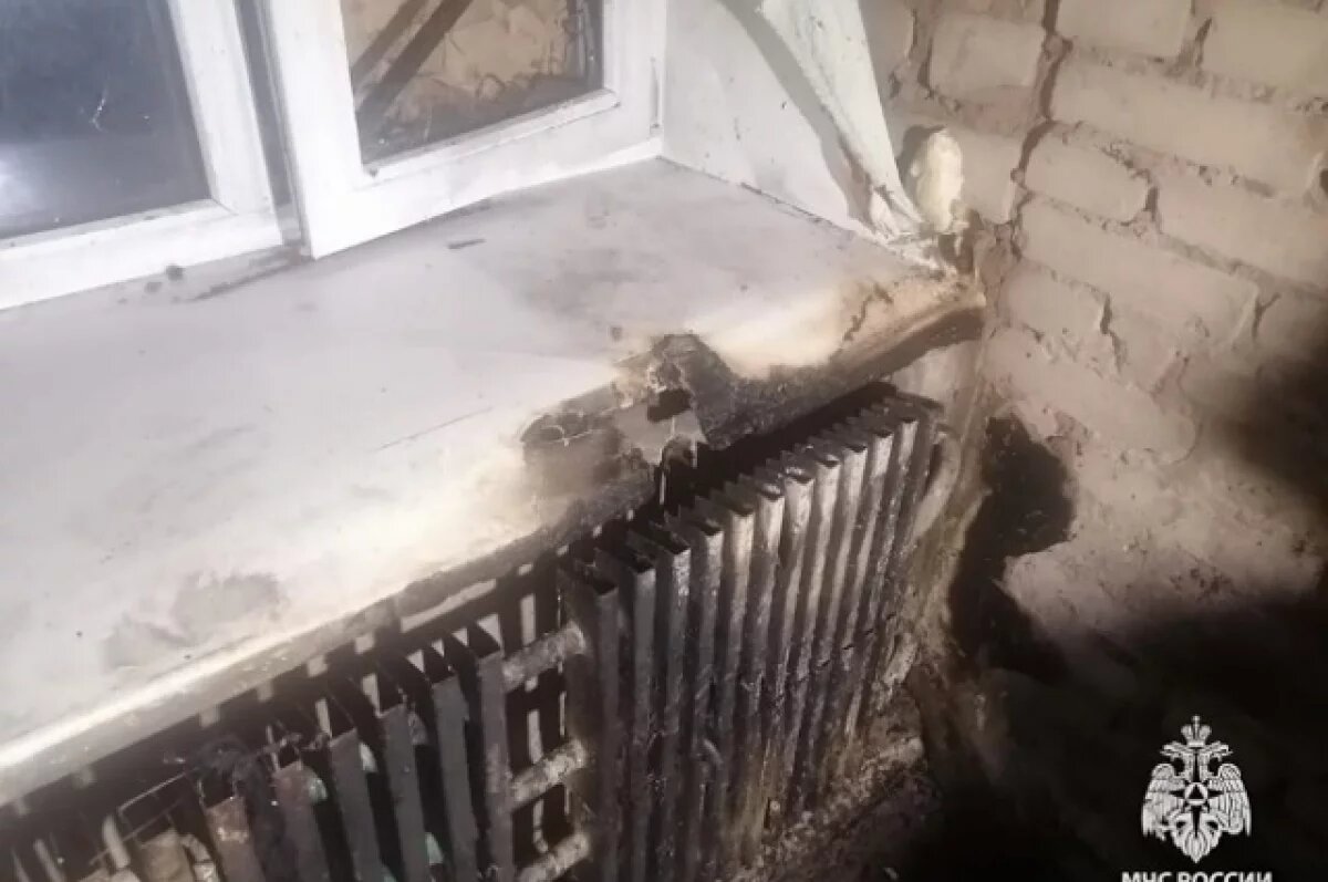    В Башкирии прохожие спасли детей из горящей квартиры