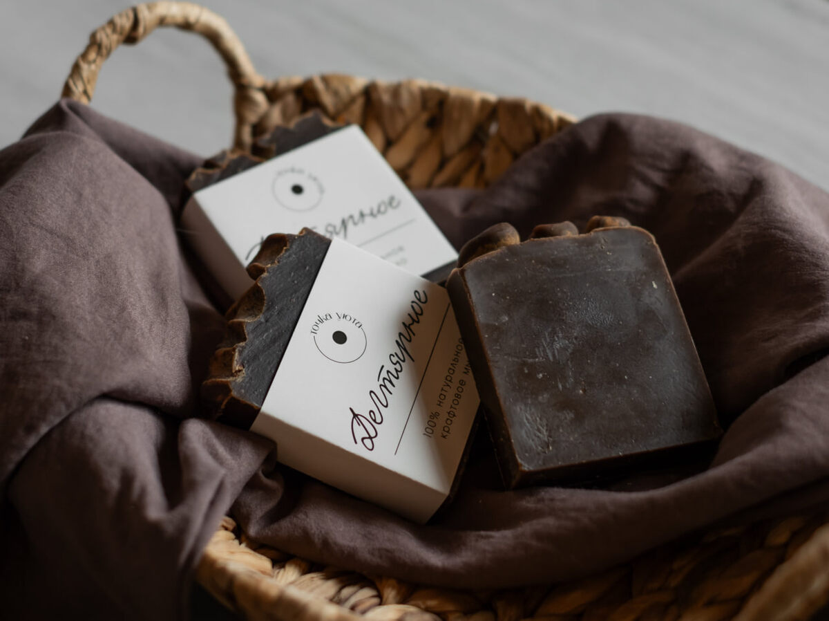 Дегтярное мыло от "Точки уюта"