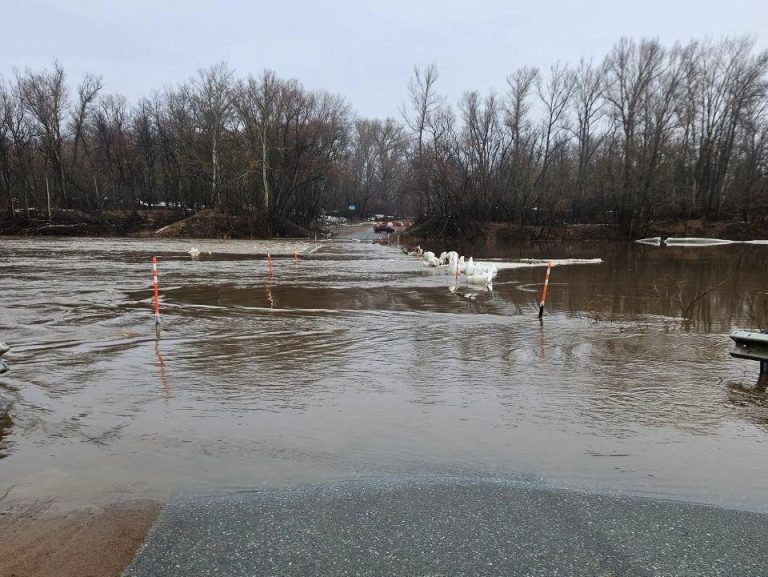    Возле Бузулукского бора закрыли для проезда автомобильную дорогу Оренбуржье