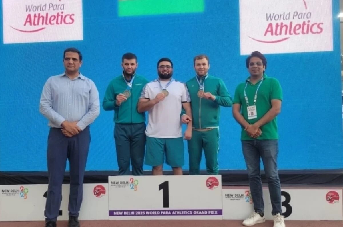    Брянские паралимпийцы завоевали две награды на турнире Гран-при в Индии