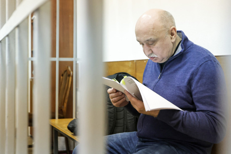    На заседании суда Гафуров утверждал, что никогда не был связан с «криминальными элементами».   
Фото: «БИЗНЕС Online»