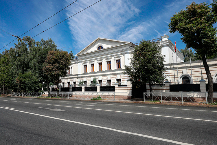    Генеральное консульство Турции на улице Горького в Казани.   
Фото: «БИЗНЕС Online»