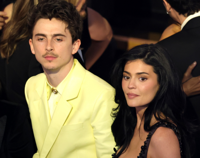    Тимоти Шаламе и Кайли Дженнер. Фото: Getty Images